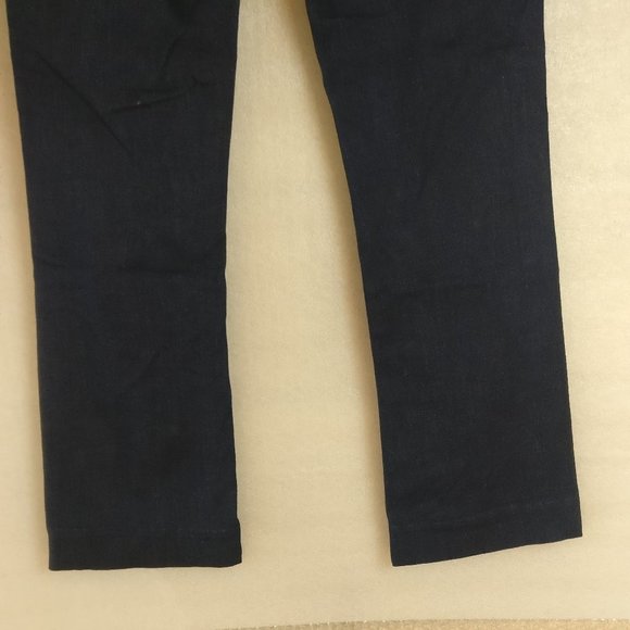 Levi's Midrise Canyon Slimming Bootcut dark wash Jeans 89%Cotton Zip Fly 28 TALL - Picture 6 of 11